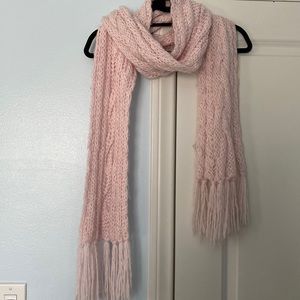Old Navy Pink Knit Scarf
